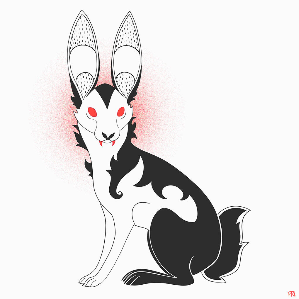 Bunnicula (2018) Digital drawing made in Photoshop CS6.