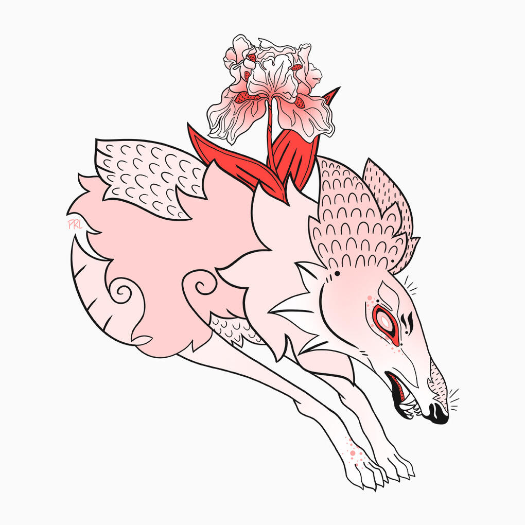 soft tissue (2020) Digital drawing made in Photoshop CS6.